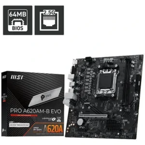 MOTHER MSI PRO A620AM-B EVO AM5 DDR5 M-ATX