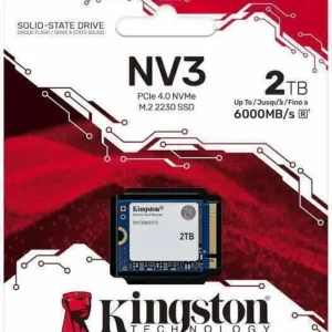 SSD M.2 NVME KINGSTON NV3 2TB GEN4 2230 6000MB/S