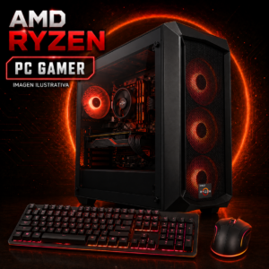 PC Gamer AMD Ryzen 5 5600GT | 32GB RAM Dual Channel | SSD 960GB | Gabinete Gamer