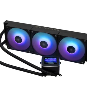 Water Cooler Evolabs Cryogene Supreme 360 ARGB LCD 2.8" 300W TDP