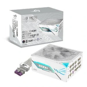 Fuente ASUS ROG Thor 1200W Platinum III White Edition Full Modular ATX 3.1 PCIe 5.1 ARGB