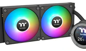 Water Cooler Thermaltake TH240 V2 Ultra EX ARGB Sync 240mm Black LCD 2.1"