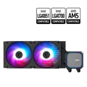 Water Cooler MSI MAG CoreLiquid A13 240 ARGB Gen2 240mm Black