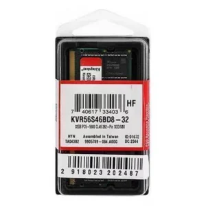 Memoria RAM Notebook Kingston ValueRAM 32GB DDR5 5600MHz CL46 SODIMM