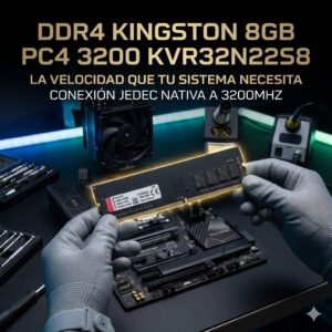 DDR4 KINGSTON 8GB PC4 3200 KVR32N22S8