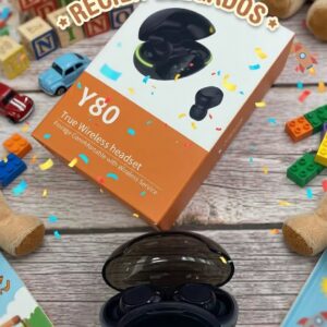 AURICULAR EARBUDS BT CON VISOR Y-80
