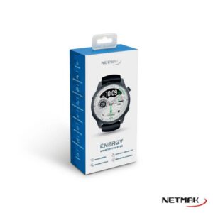 SMARTWACHT NETMAK NM-ENERGY BLACK BT AMOLED
