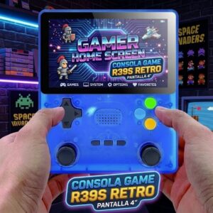 CONSOLA GAMER R39S RETRO PANTALLA 4"