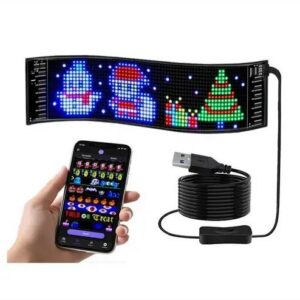 CARTEL LED FLEXIBLE USB 12V 10X38 CM