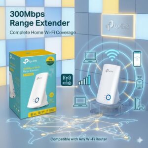 AP RANGE EXTENDER TP-LINK TL-WA850RE 300MBPS