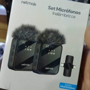 MICROFONO NETMAK NM-MC14 SETX2 CORBATERO INALAMBRI