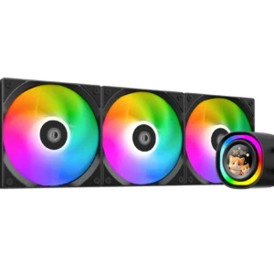 Water Cooler ID Cooling FX360 LCD 360mm | Pantalla LCD 1.48" | ARGB | 350W TDP