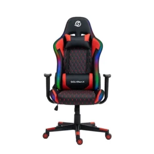 SILLA GAMER SOLARMAX ADVANCED RGB SXGC-7086-RD ROJO